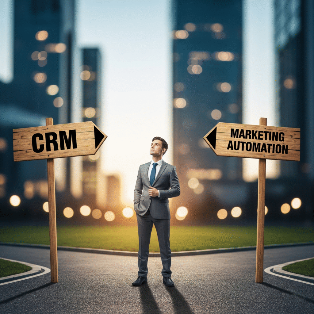 CRM vs Marketing Automation